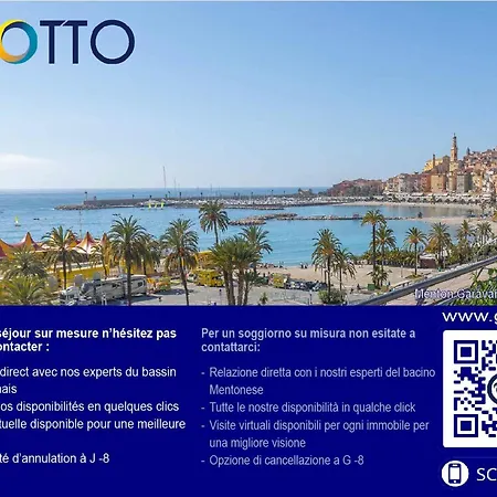 Avec Mezzanine, Climatisé, Au Cœur De Menton, Proche Plages Et Commerces - Fr-1-196-300 Appartamento
